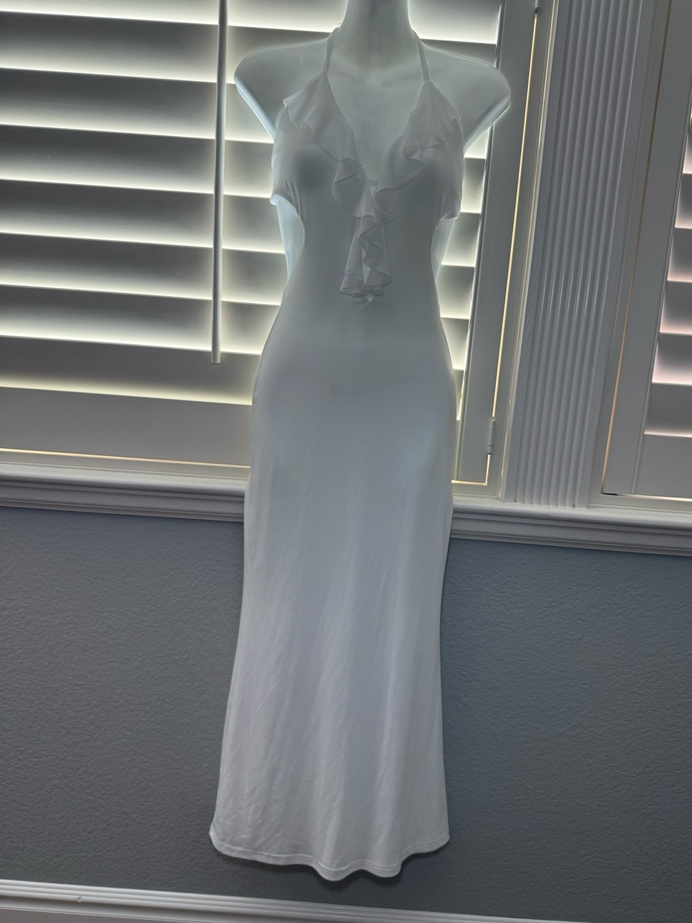 That’s So Fetch Zaric White Maxi Dress Size 2 - Picture 3 of 4